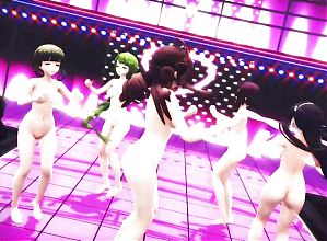 Yugumo sisters - Sexy Full Naked Dance